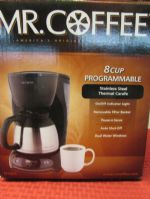 NEW IN THE BOX 8 CUP PROGRAMMABLE MR. COFFEE