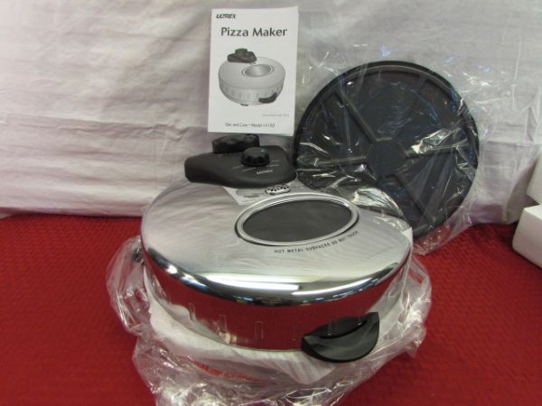 NEW IN BOX ULTREX PIZZA MAKER/OVEN