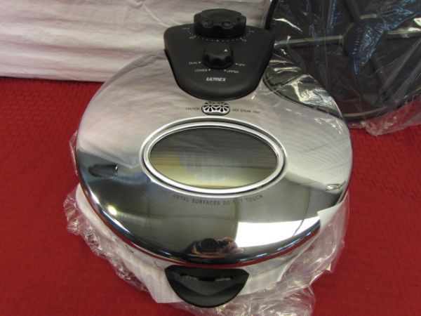 NEW IN BOX ULTREX PIZZA MAKER/OVEN