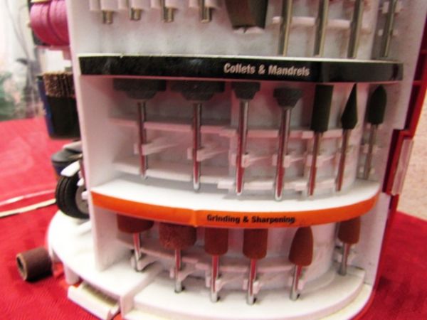 WORKSMITH POWER ROTARY TOOL KIT.