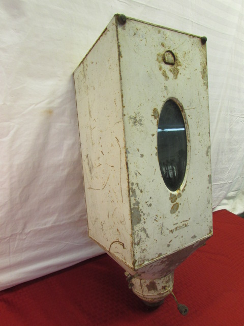 Lot Detail Antique Vintage Hoosier Cabinet Flour Bin Sifter