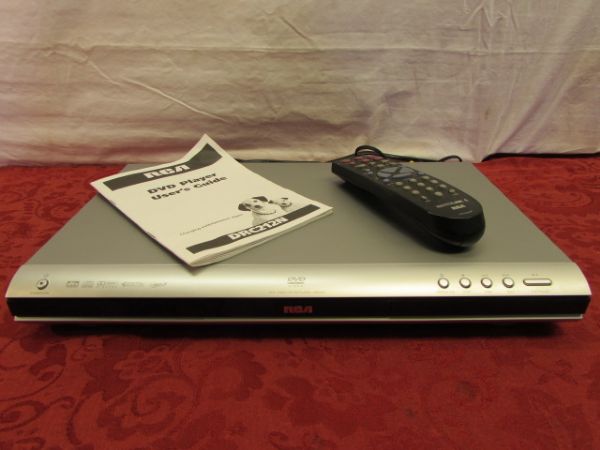 RCA DVD PLAYER WITH REMOTE
