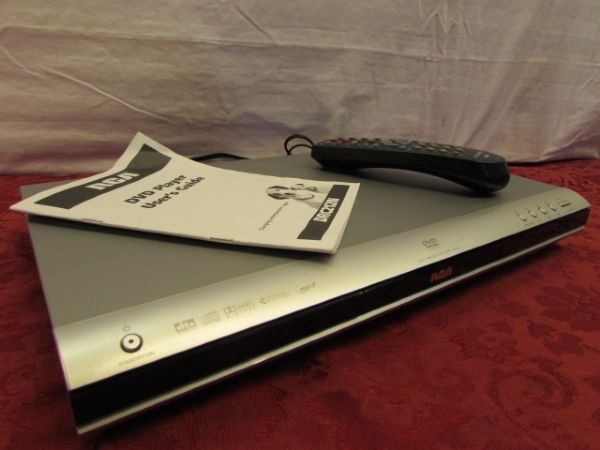 RCA DVD PLAYER WITH REMOTE