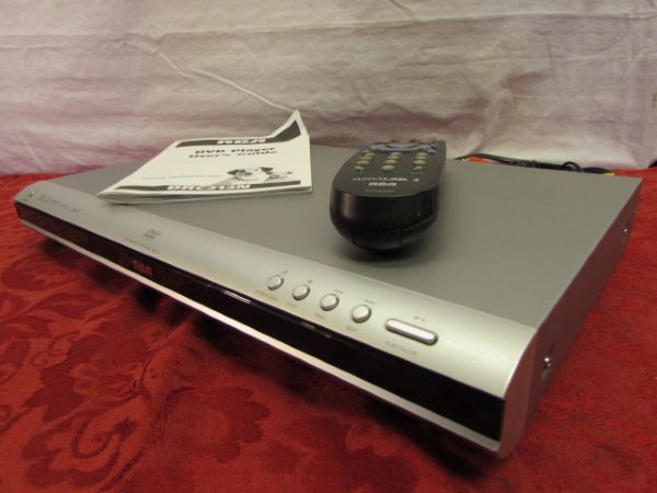 RCA DVD PLAYER WITH REMOTE