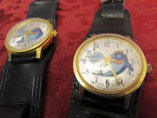 COLLECTIBLE CHARLIE TUNA WATCHES SORRY CHARLIE STAR KIST TUNA