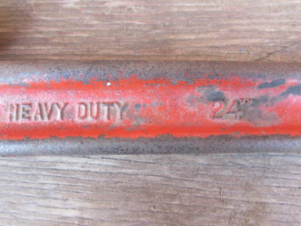 HEAVY DUTY 24 RIGID PIPE WRENCH