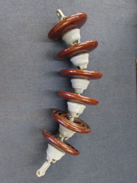 LARGE CERAMIC POWER LINE INSULATORS
