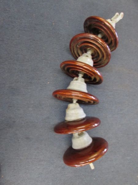 LARGE CERAMIC POWER LINE INSULATORS