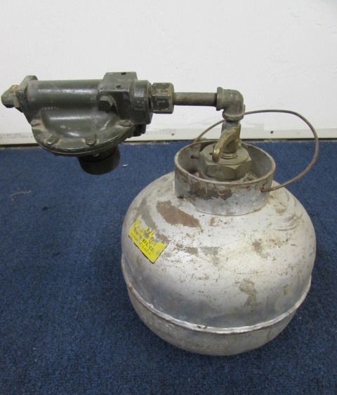 Lot Detail - A MANCHESTER TORCH & 10 POUND PROPANE TANK