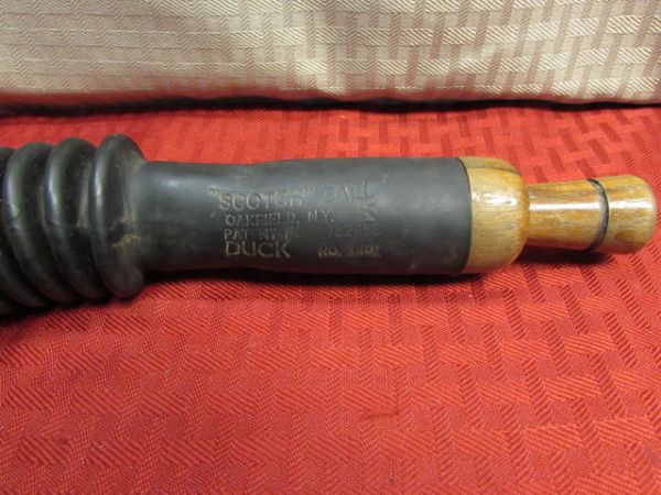 VINTAGE SCOTCH DUCK CALL 