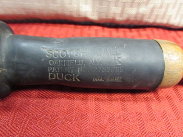VINTAGE SCOTCH DUCK CALL 