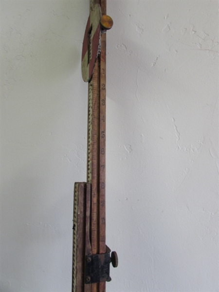 VERY OLD SURVEYORS STICK