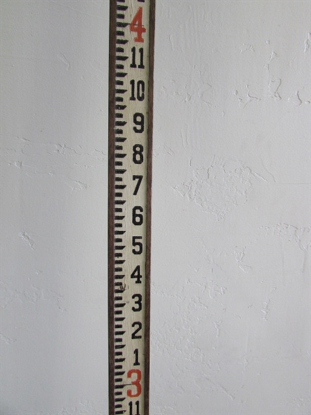 VERY OLD SURVEYORS STICK