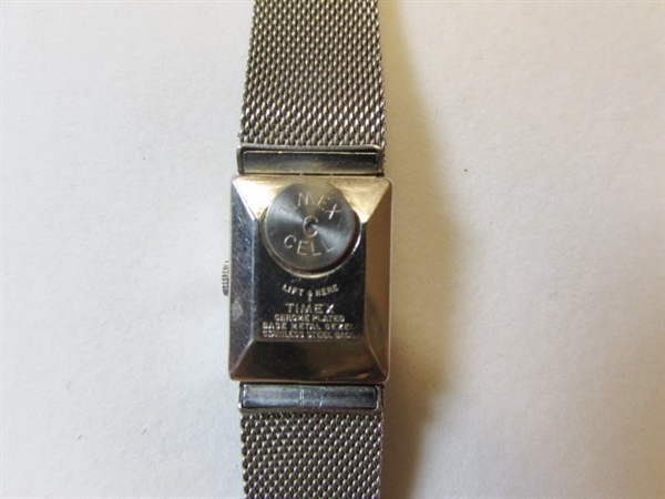 KEEP TRACK OF TIME - TWO WOMEN'S VINTAGE WATCHES 14K ART DECO WINTON & ELECTRIC TIMEX