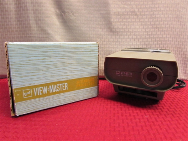 VINTAGE GAF VIEW-MASTER 30 STANDARD PROJECTOR