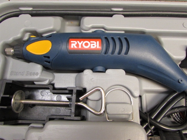 RYOBI ROTARY TOOL KIT IN EXCELLENT CONDITION 