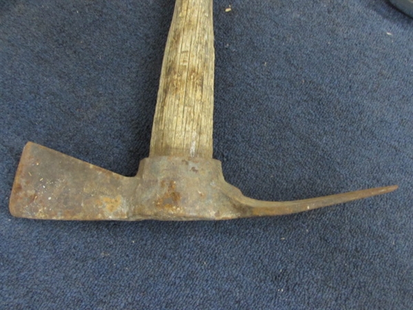 MATTOCK, PICK AXE & MAUL HEAD