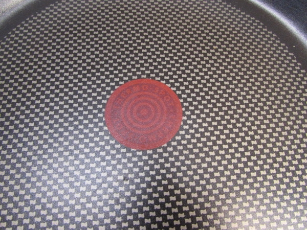 LARGE T-FAL WOK & FRY PAN & NON STICK SAUCE PAN 