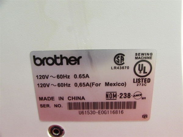 NEW BROTHER CS-6000I COMPUTERIZED SEWING MACHINE 