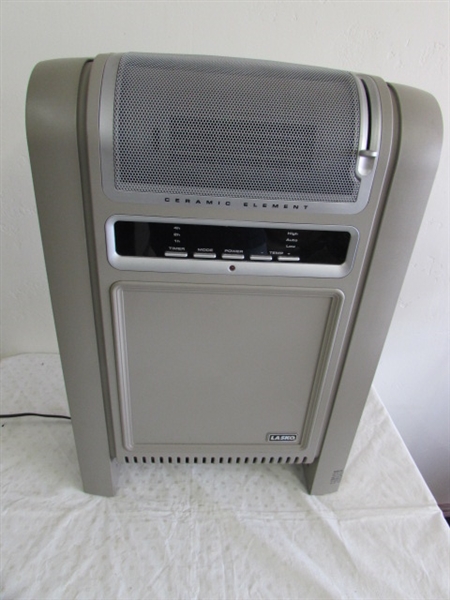 LASKO CERAMIC ELEMENT PERSONNAL HEATER UNIT.