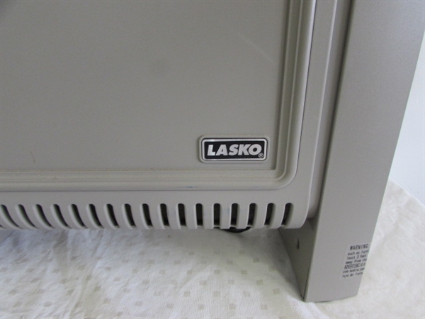 LASKO CERAMIC ELEMENT PERSONNAL HEATER UNIT.