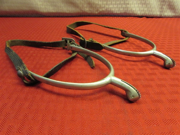 VINTAGE ENGLISH STYLE SPURS 