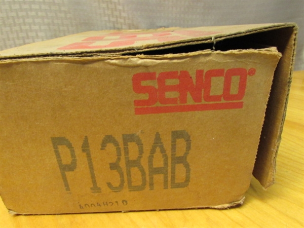 NEARLY FULL BOX OF SENCO  CROWN STAPLES FOR YOUR POWER STAPLE GUN