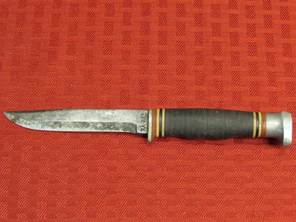 VINTAGE KA-BAR HUNTING KNIFE 