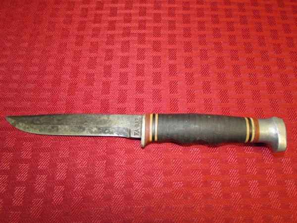 VINTAGE KA-BAR HUNTING KNIFE 