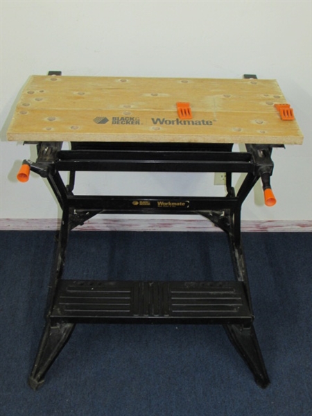 BLACK & DECKER WORKMATE WORK CENTER FOLDING BENCH VISE