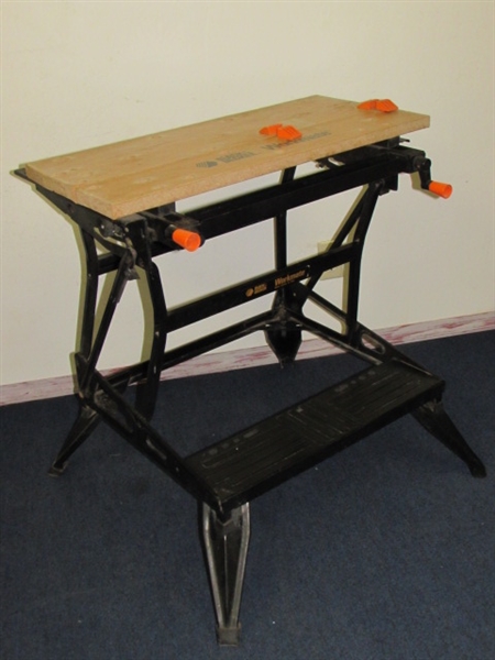 BLACK & DECKER WORKMATE WORK CENTER FOLDING BENCH VISE