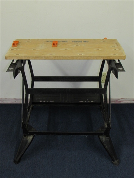 BLACK & DECKER WORKMATE WORK CENTER FOLDING BENCH VISE