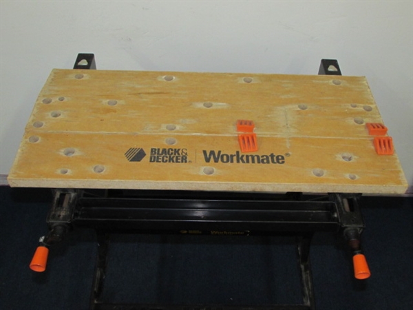 BLACK & DECKER WORKMATE WORK CENTER FOLDING BENCH VISE