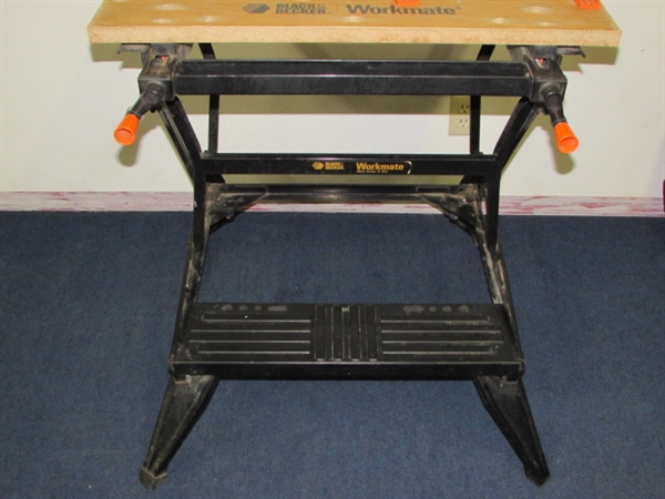 BLACK & DECKER WORKMATE WORK CENTER FOLDING BENCH VISE