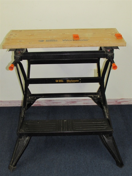 BLACK & DECKER WORKMATE WORK CENTER FOLDING BENCH VISE