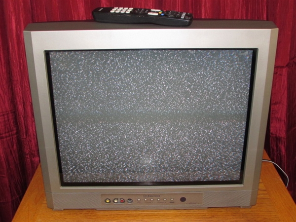 NICE EMERSON 20 FLAT SCREEN COLOR TV