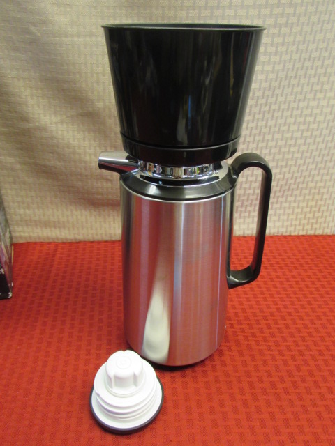 Vintage Corning Thermique Coffee Carafe Thermos