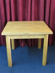 GREAT SOLID WOOD BUTCHER BLOCK TABLE FOR YOUR KITCHEN, CRAFT ROOM, PLAY ROOM OR ? ? ?