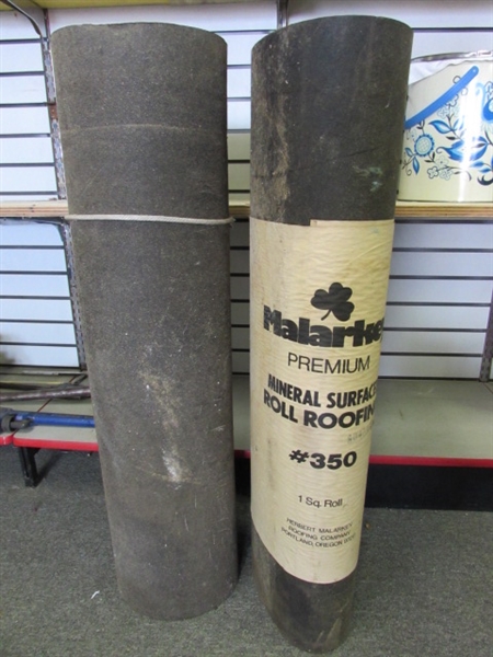 A ROLL & A HALF OF PREMIUM MINERAL SURFACE ROLL ROOFING