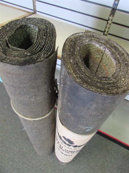 A ROLL & A HALF OF PREMIUM MINERAL SURFACE ROLL ROOFING