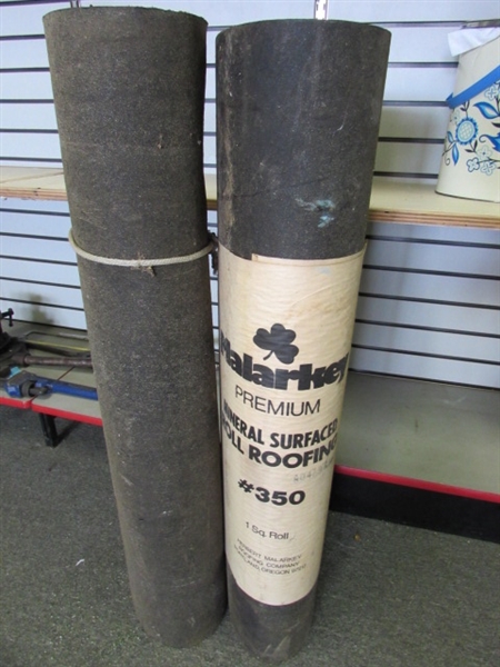 A ROLL & A HALF OF PREMIUM MINERAL SURFACE ROLL ROOFING