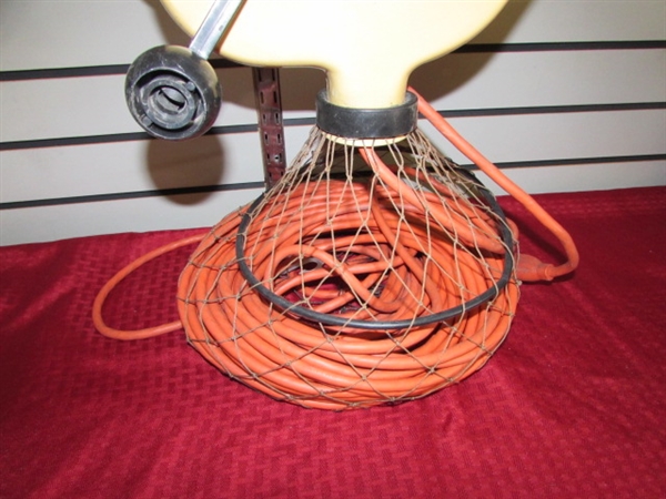WONDER WINDER WITH A VERY LONG EXTENSION CORD