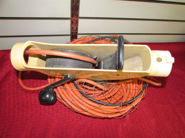 WONDER WINDER WITH A VERY LONG EXTENSION CORD
