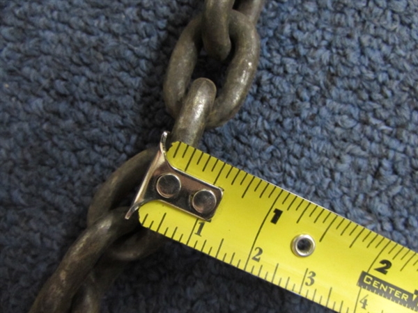 HEAVY DUTY CHAIN & HOOKS