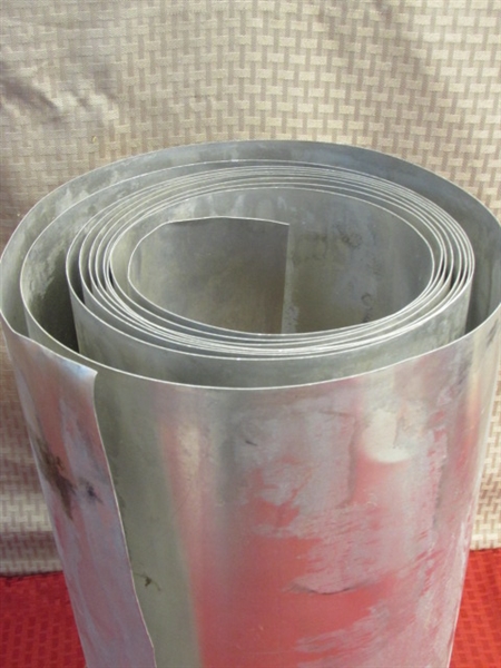 ROLL OF METAL FLASHING