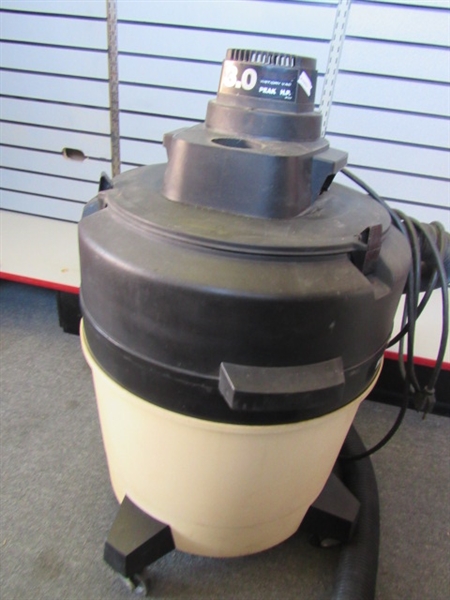 HEAVY DUTY, SUPER PERFORMANCE, 20 GALLON WET DRY SHOP VACUUM