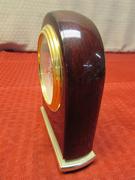 LINDEN SOLID WOOD ALARM CLOCK