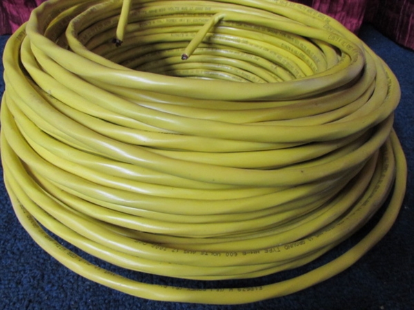 ROMEX WIRE, 12 GAUGE WITH GROUND