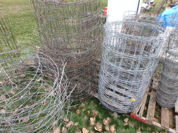 VARIOUS WIRE AGRICULTURAL FENCING