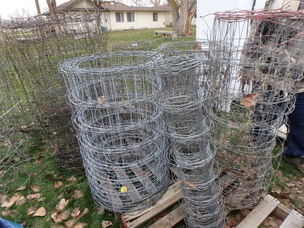 VARIOUS WIRE AGRICULTURAL FENCING